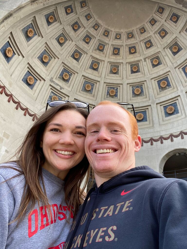 Andrew's first trip to Columbus and Ohio State!