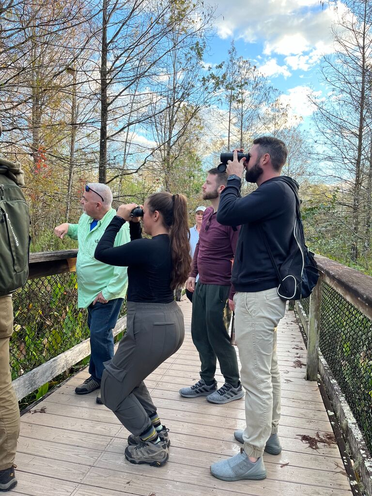 Inaugural Hatch Christmas Bird Count 2022 (Painted Bunting was the highlight of the morning)