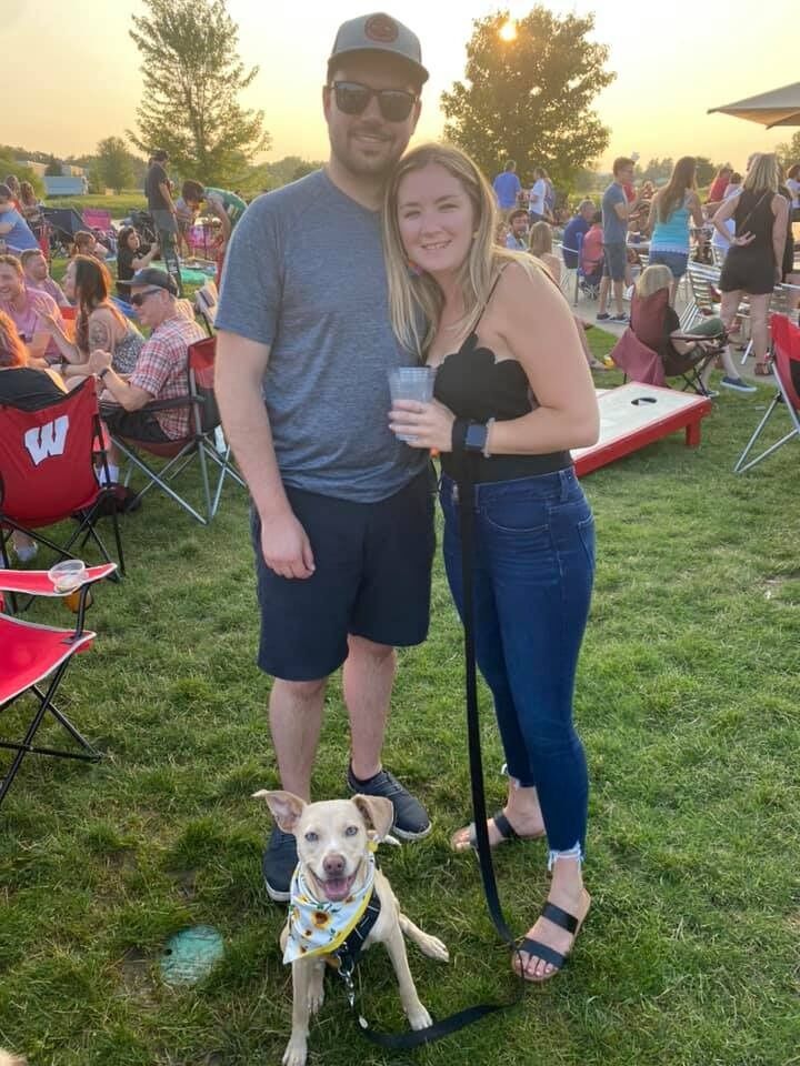 Nala really enjoys going to Wisconsin Brewing too!