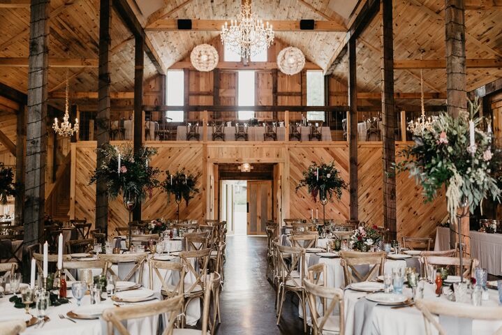 The Barn on New River Southfork Reception  Venues  