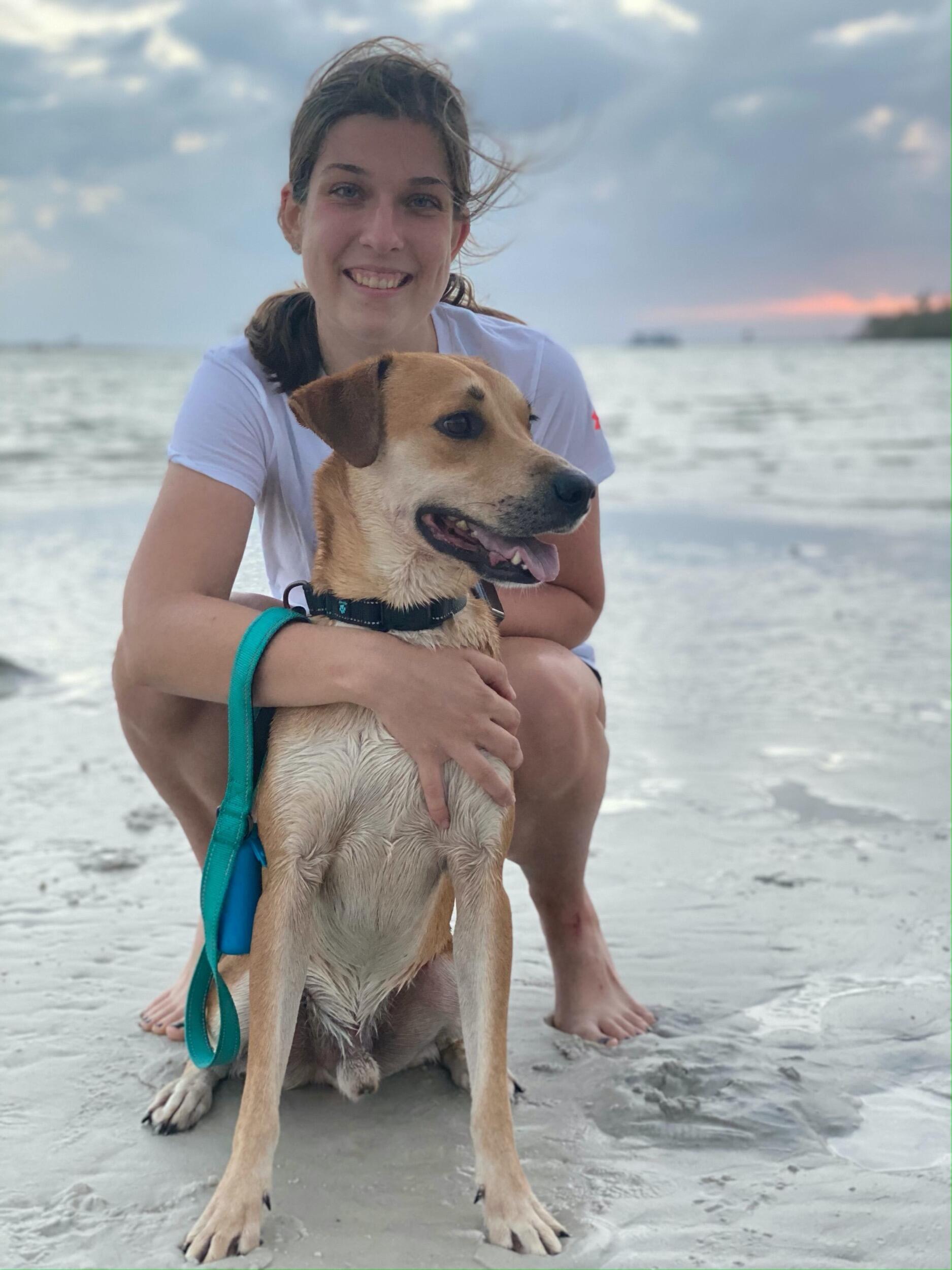 Life was a little too quiet without any pets, so we adopted our first dog together, Yeti. He is a rescue from Puerto Rico.