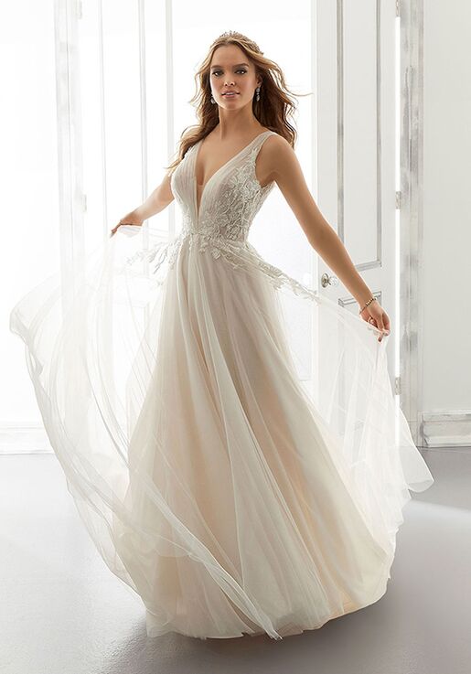 Morilee By Madeline Gardner Blu Amanda Wedding Dress The Knot