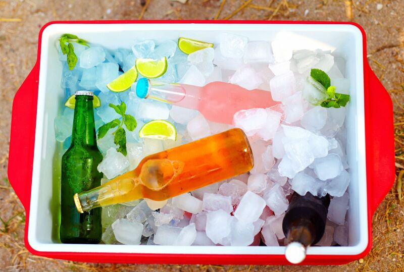Tailgate themed party ideas - soft drinks