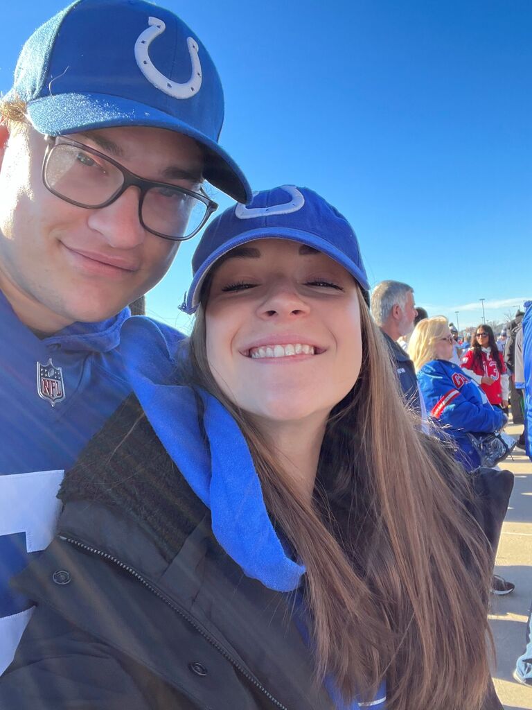 Indianapolis for the Colts game :)