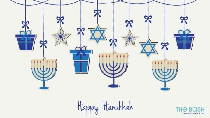 Hanukkah Zoom Background