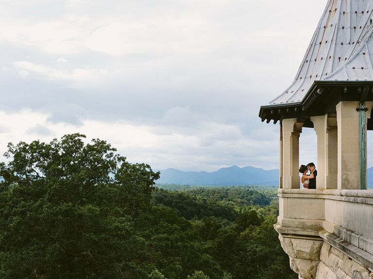 Castle wedding venue in Asheville, North Carolina