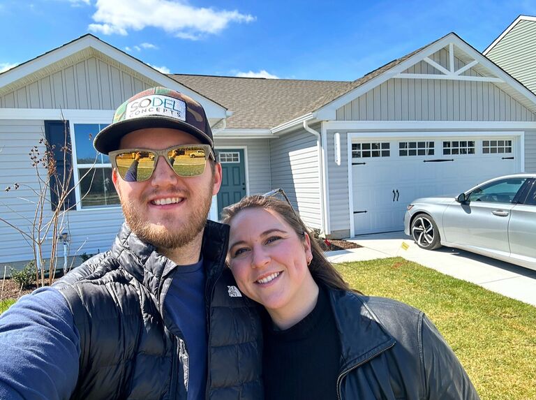 Jeremy & Lauren bought their first house