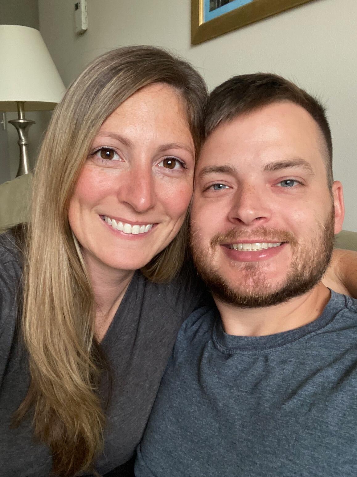 First selfie Whitney sends to her family with David. Also Max's "Gotcha Day"!