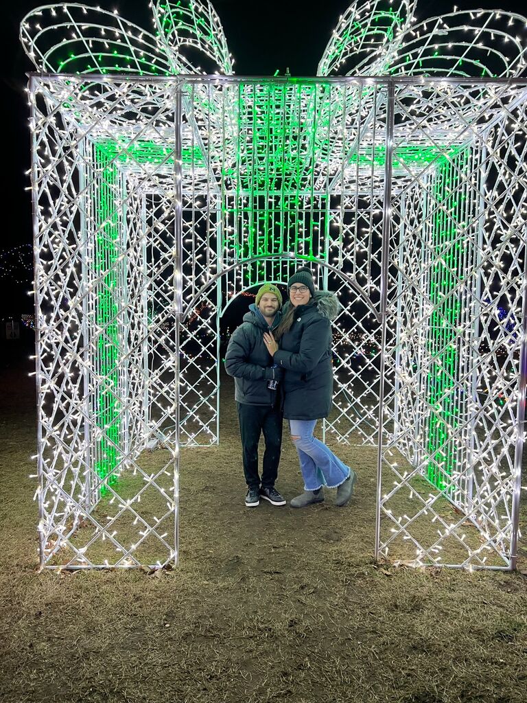 We love going to the zoo together, even during the winter for Wild Lights