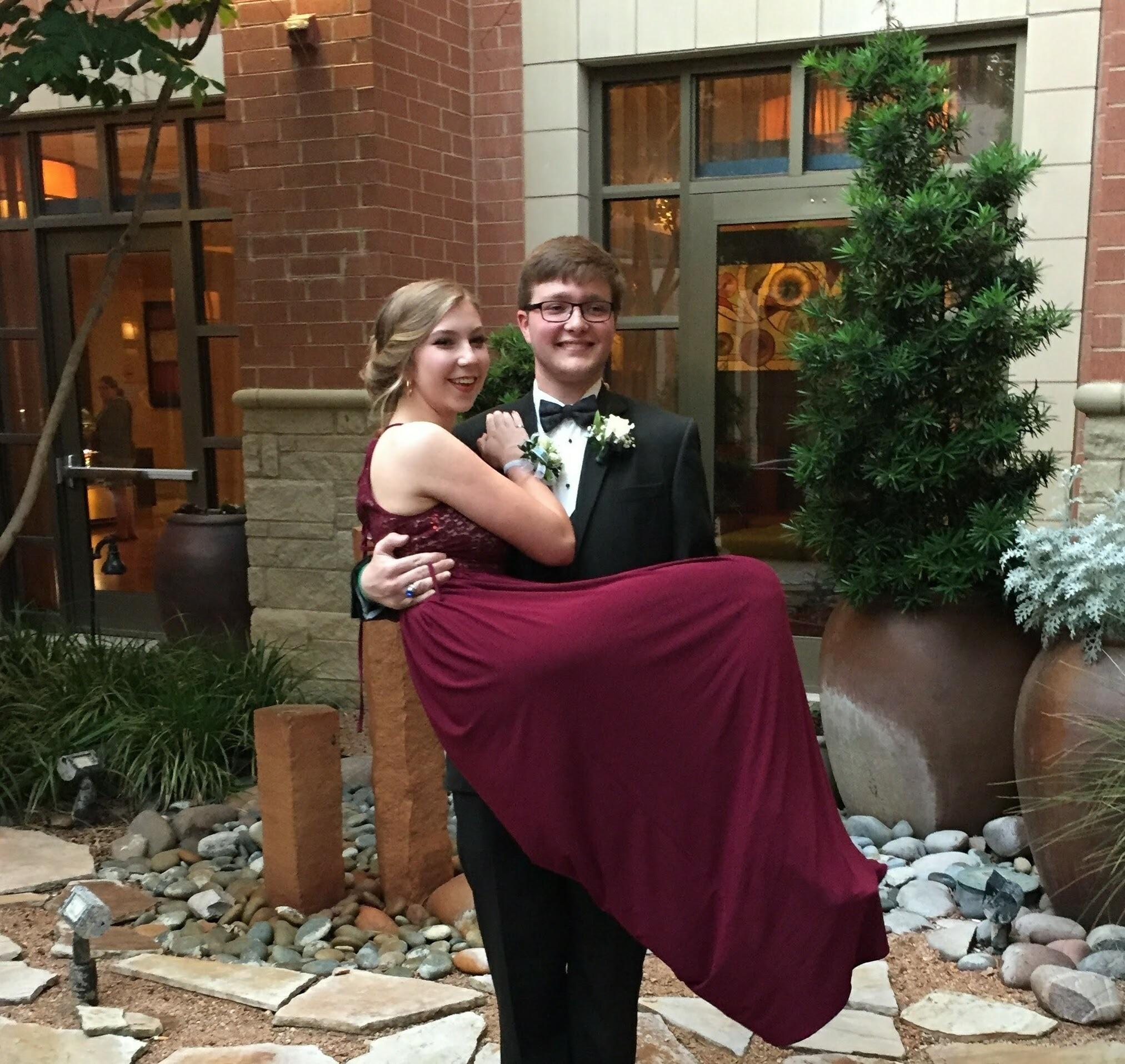 Our second prom together!