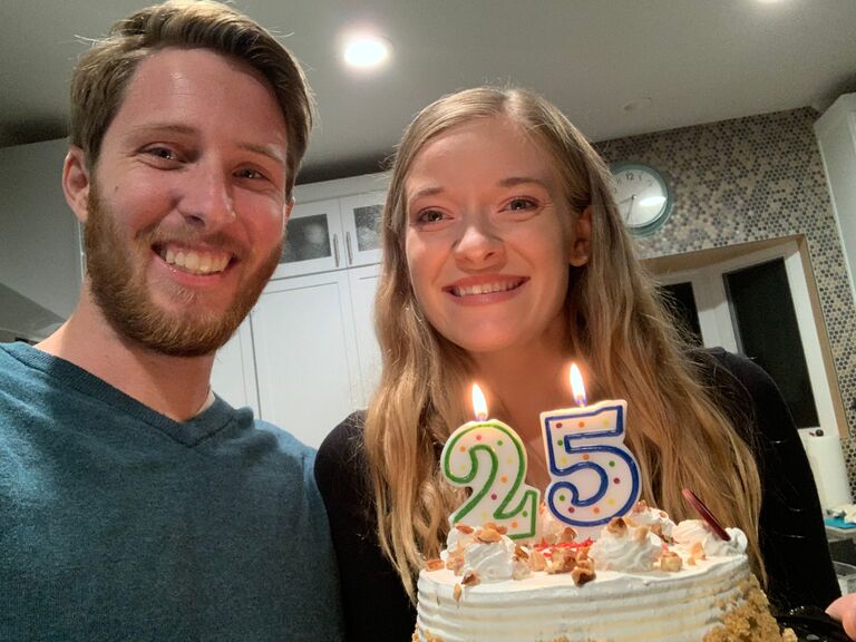 Kaylor's 25th birthday.