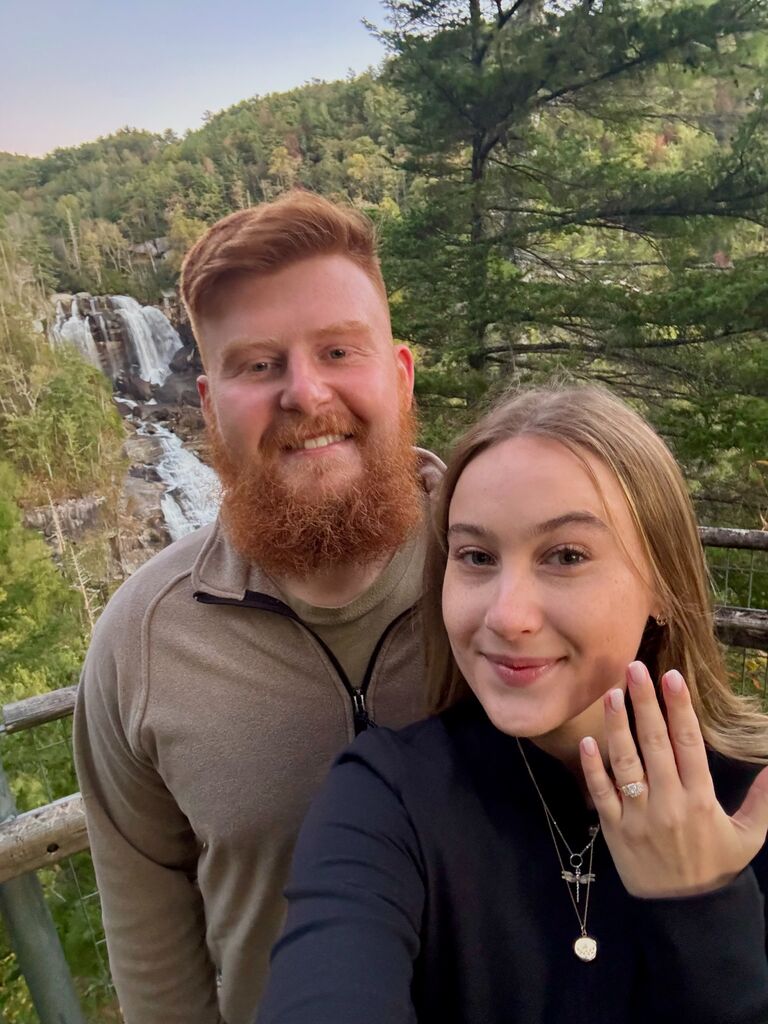 Engagement in Highlands, North Carolina