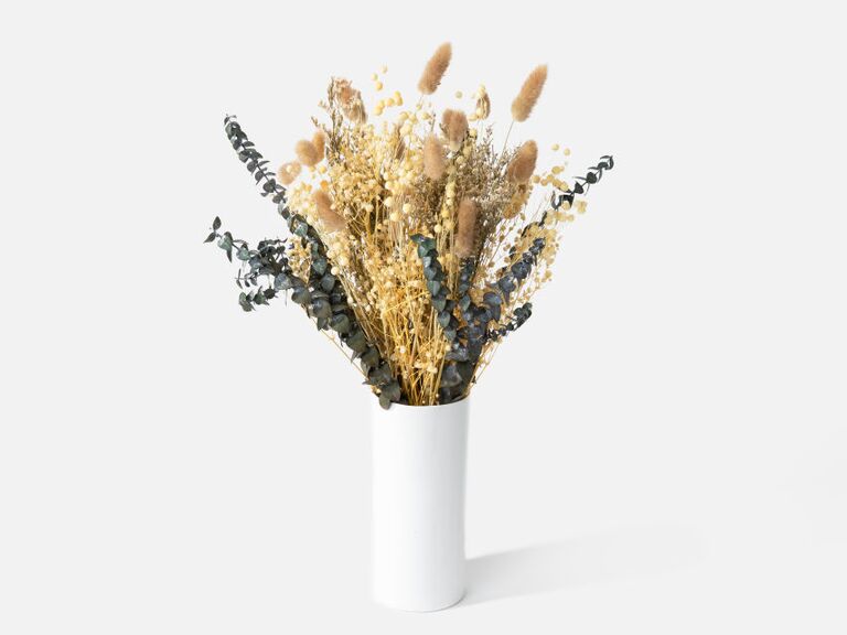 Bouquet of rustic dried flowers thank-you gift