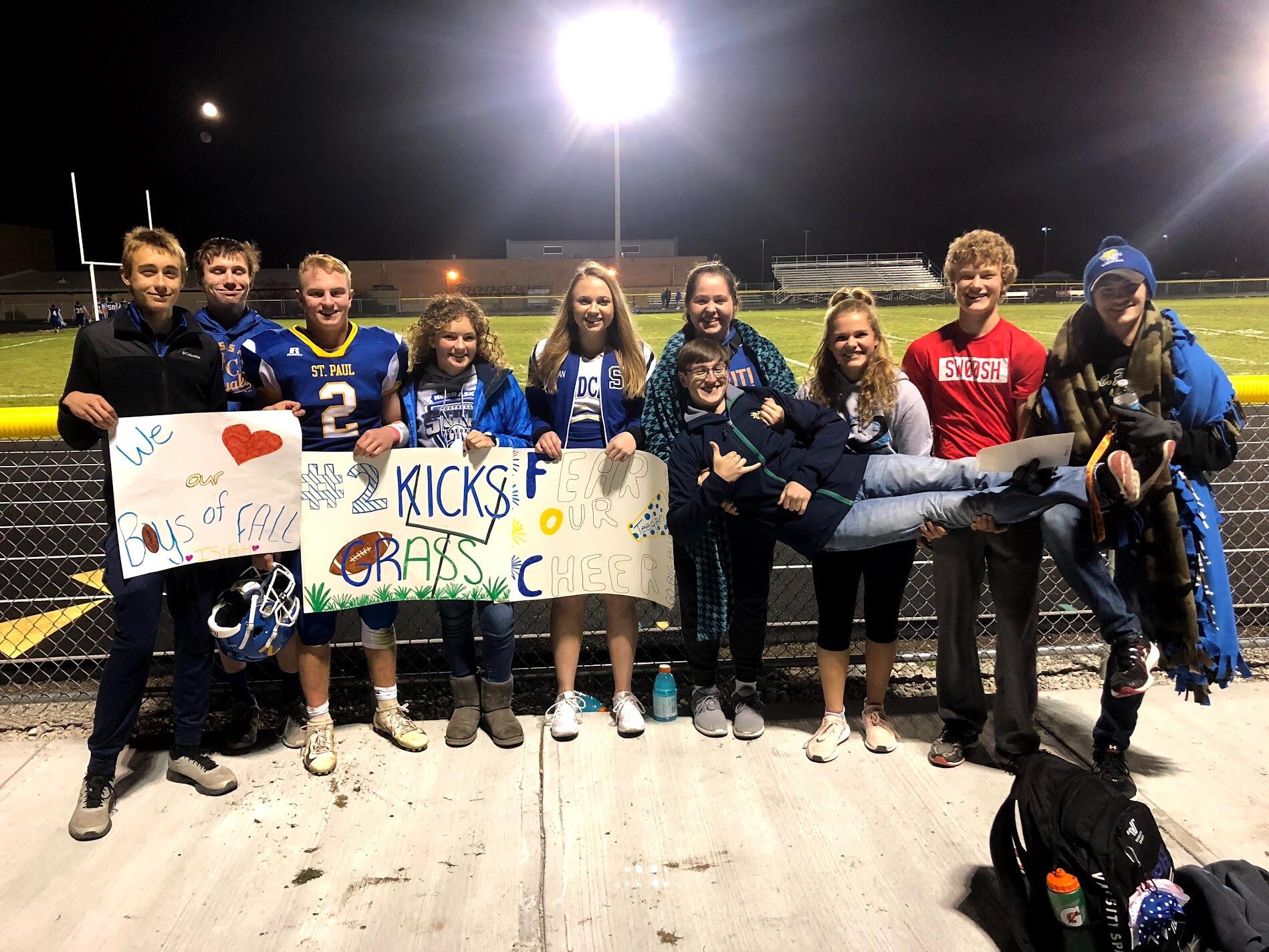 After the spark was igniting, we were able to deepen our friendship through an amazing group of friends. We, as a group, spent lots of time swimming, watching movies, and cheering each other on in sports. 