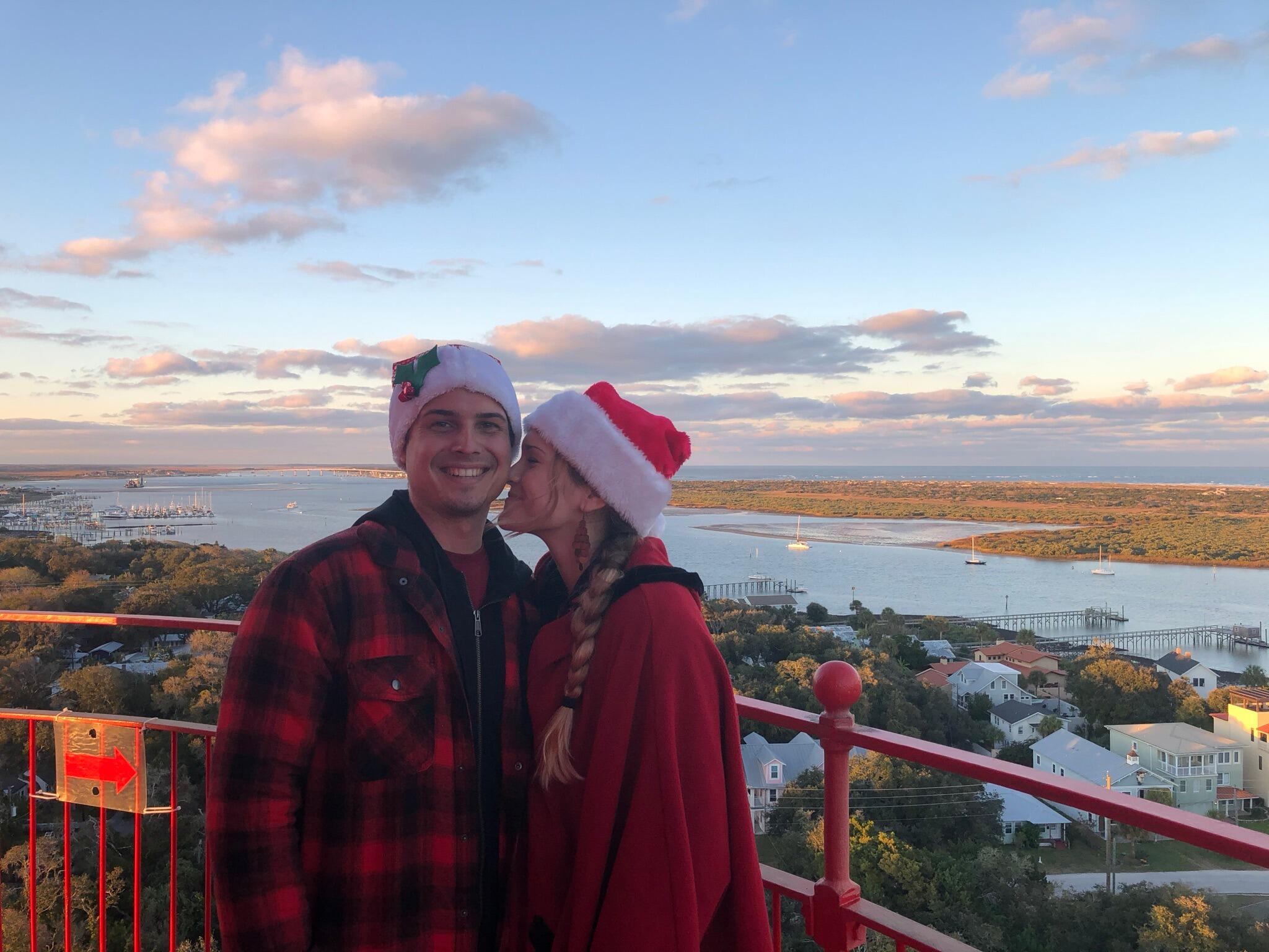 St. Augustine during Christmastime is wonderful! Lighthouses & Night of Lights!