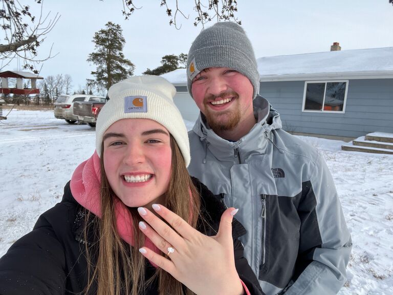 Our engagement. The best day ever! 