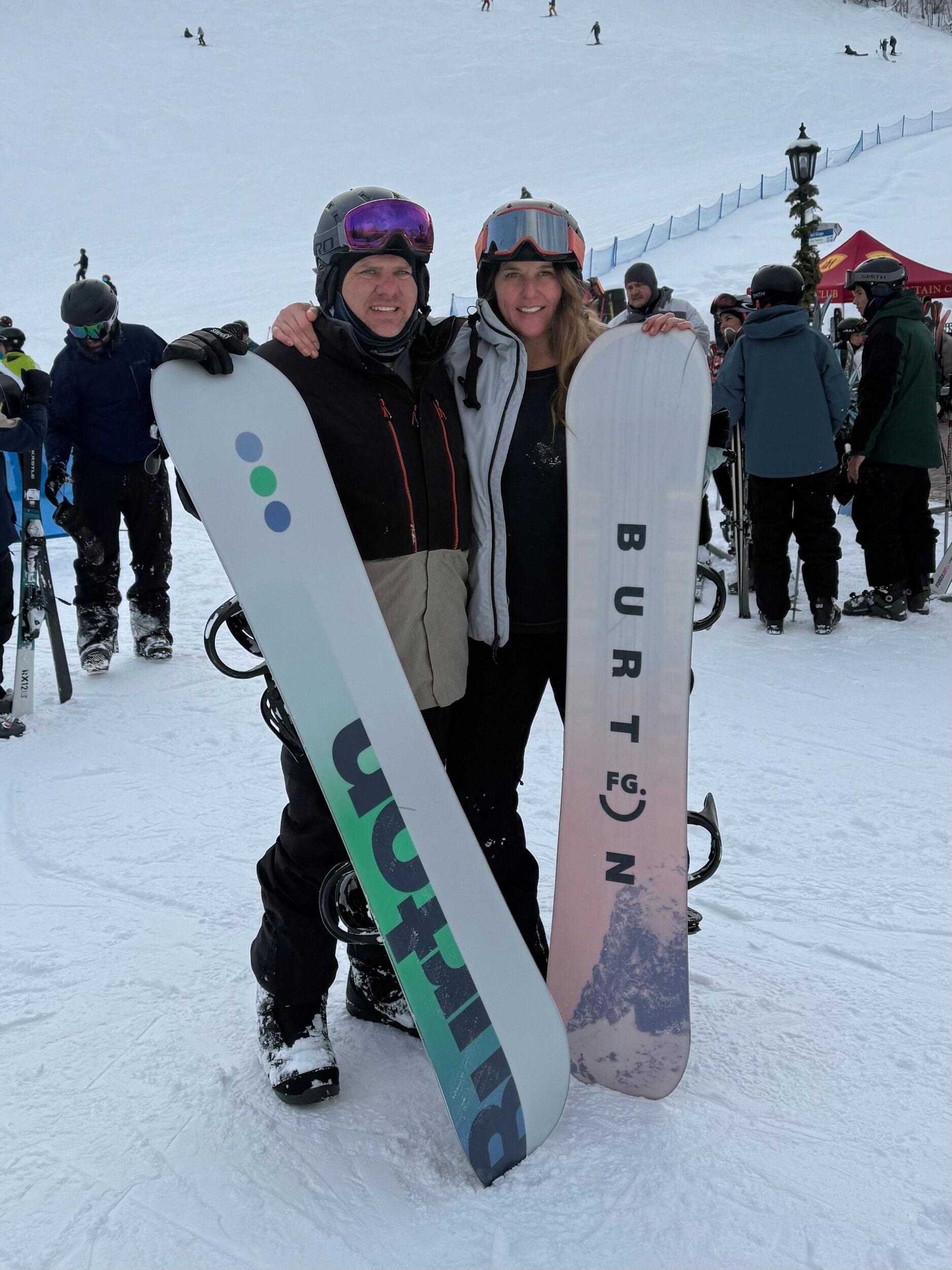 Snowboarding in Breckenridge