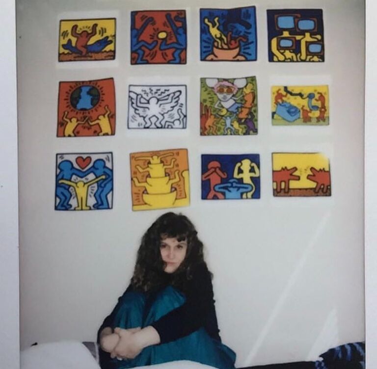 Nick takes a Polaroid of Cat in her college dorm room in Tuscaloosa, AL. They had met for the first time the previous month, at a Halloween party. They would casually date for a few months, separate, and then reunite the following school year. 