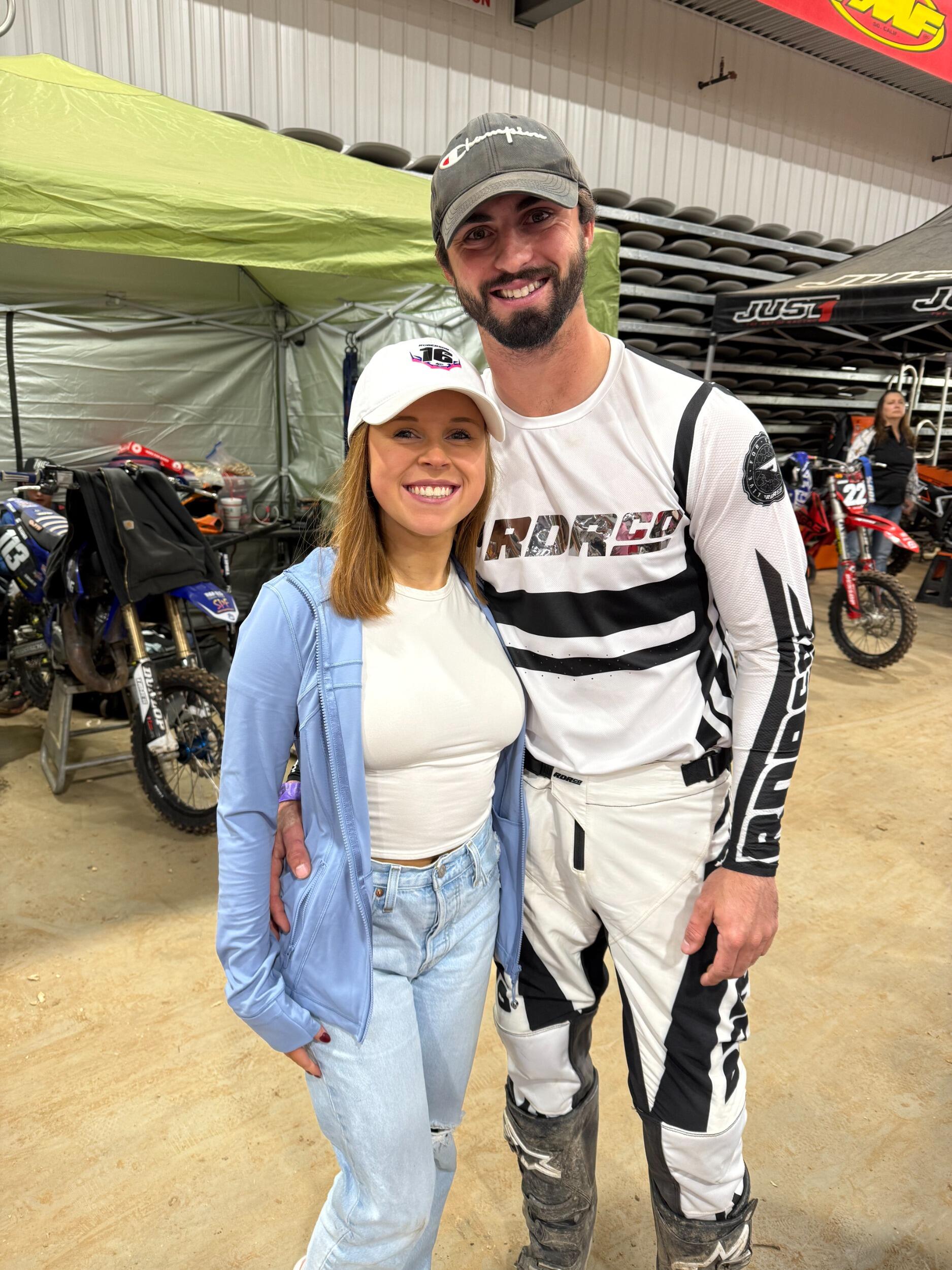 Race day for Michael! 