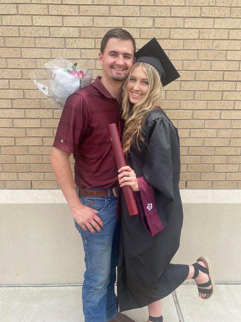 Sam's graduation from Texas A&M University