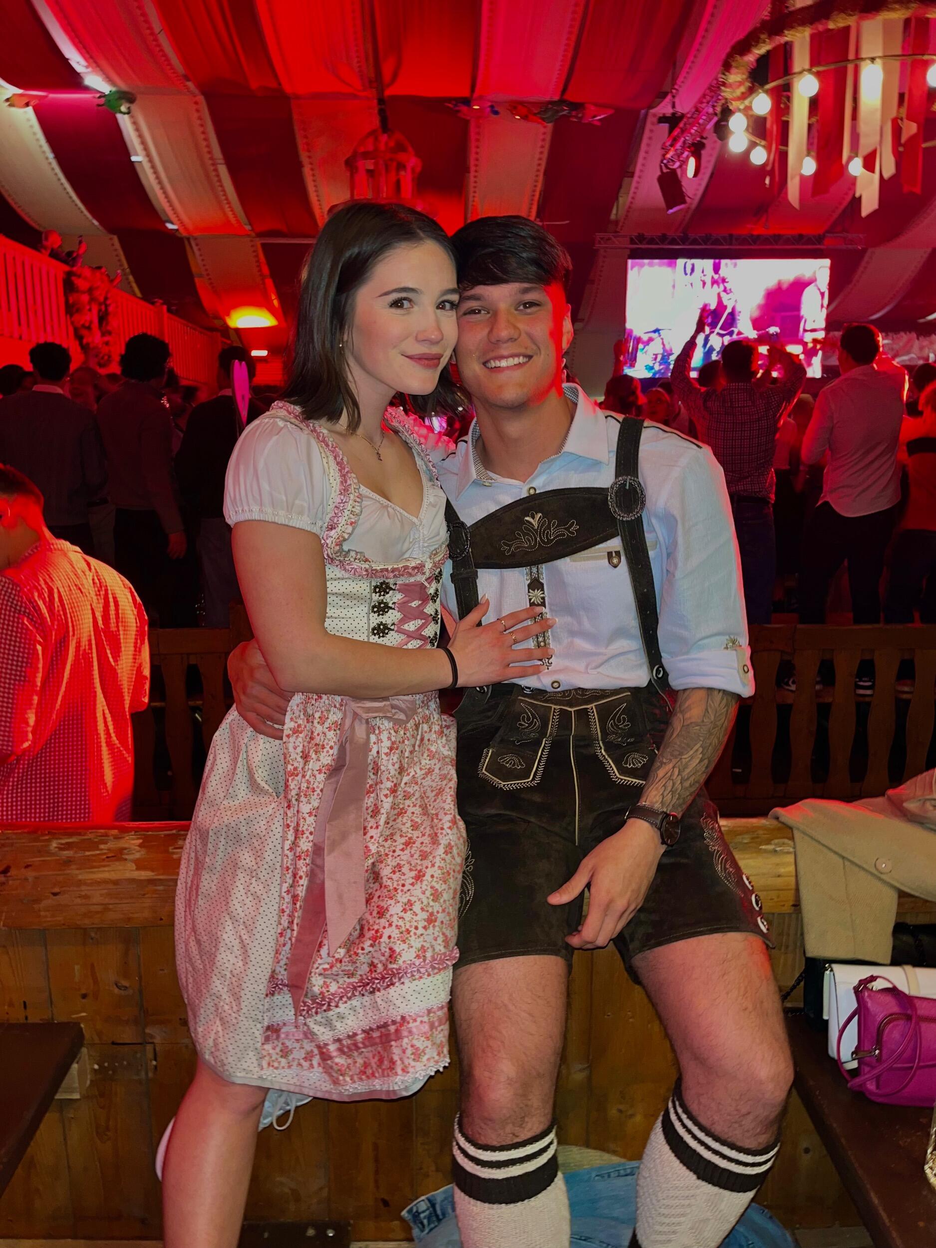 Munich, Germany-
Celebrated Oktoberfest with friends.