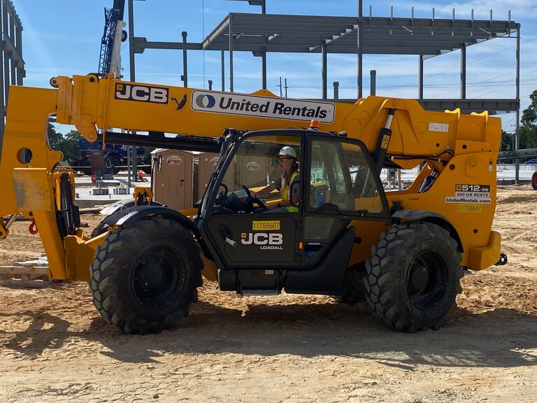 Mindy gets forklift certified.
