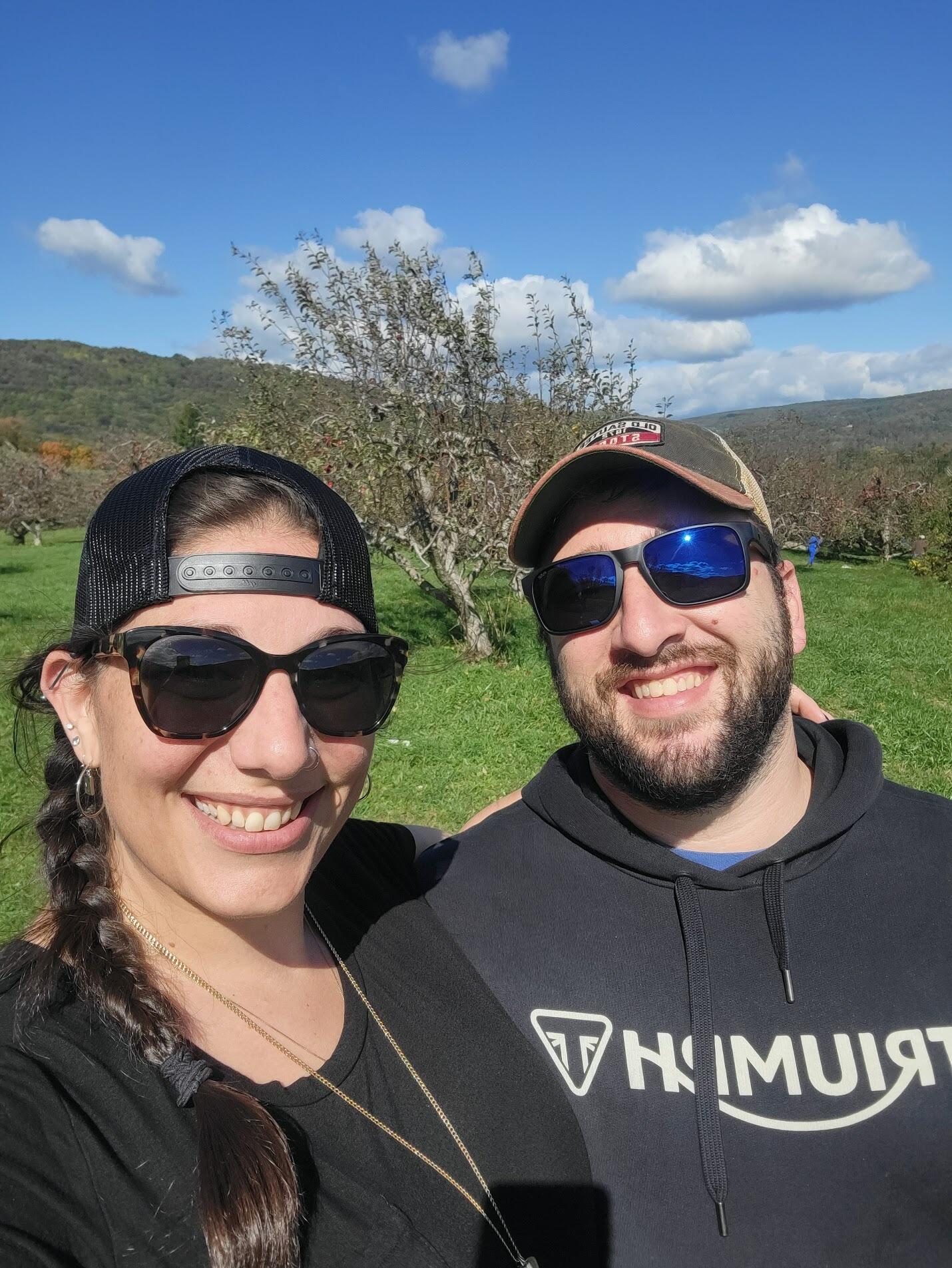 We went through some tough stuff so early on, but we smiled through it and went on to new adventures together.