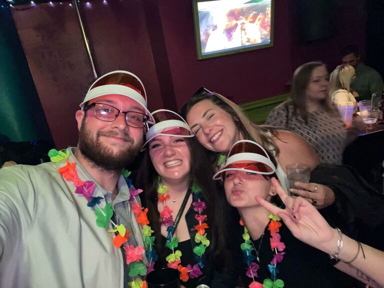 The couple went out to celebrate the wonderful Mandy's birthday and then continued the celebrations on Broadstreet catching up with both Maids of Honour that the couple love so much!