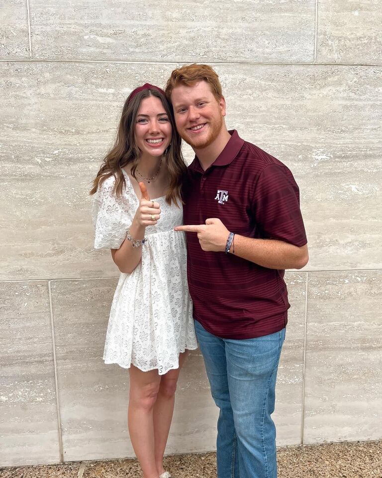 Alex gets her Aggie ring