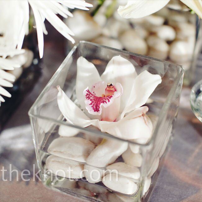 Orchid Reception Centerpieces