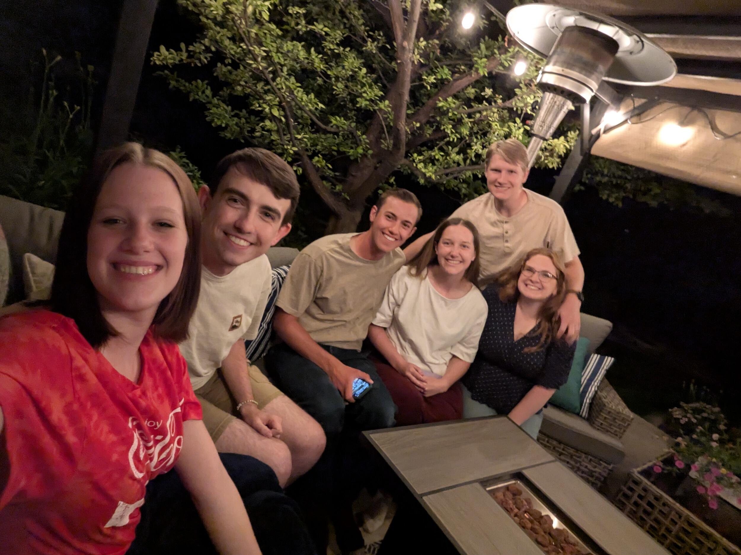 Allie met Levi's high school friends