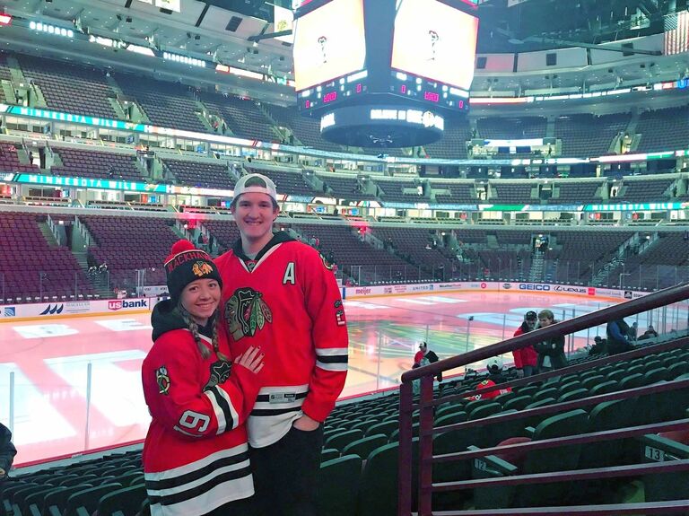 First Blackhawks game