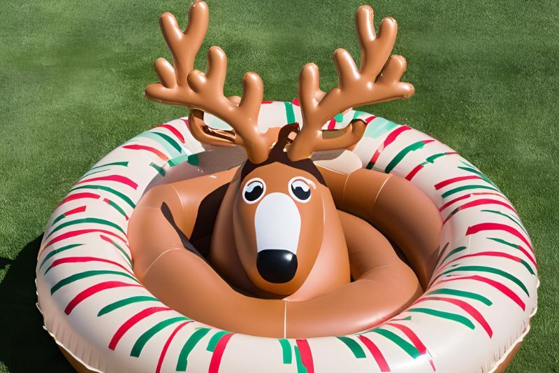 Christmas party ideas for kids - reindeer ring toss