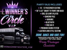 The Winners Circle VIP  - Party Bus - Hampton, VA - Hero Gallery 2
