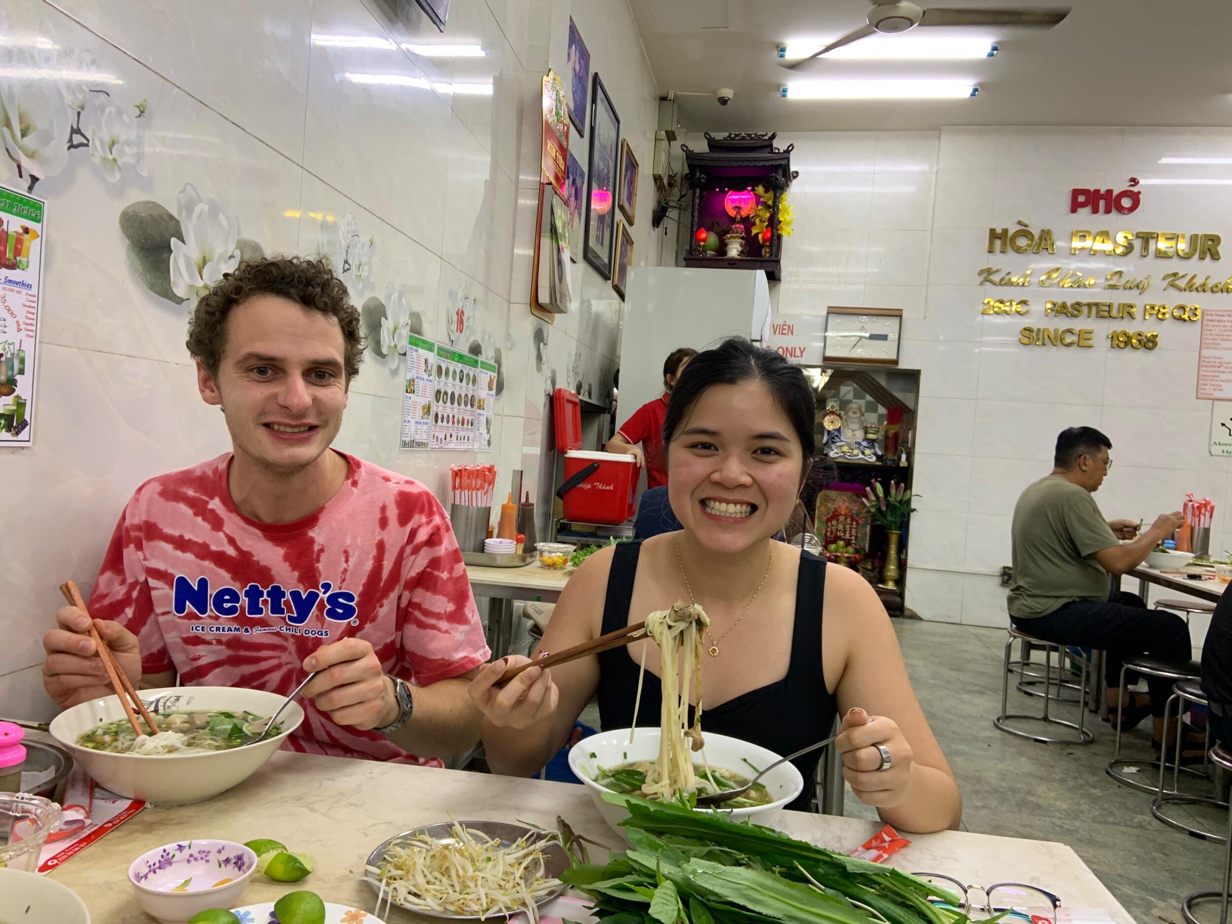Pho Hoa Pasteur 
Ho Chi Minh City, Vietnam