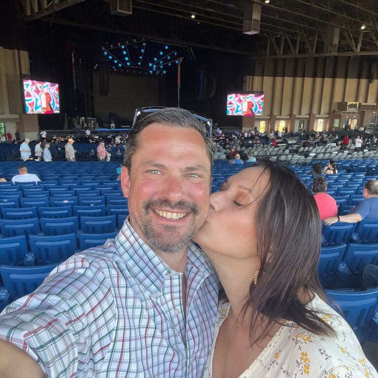 Our first concert at the RV Inn Amphitheater, to see Hootie and the Blowfish