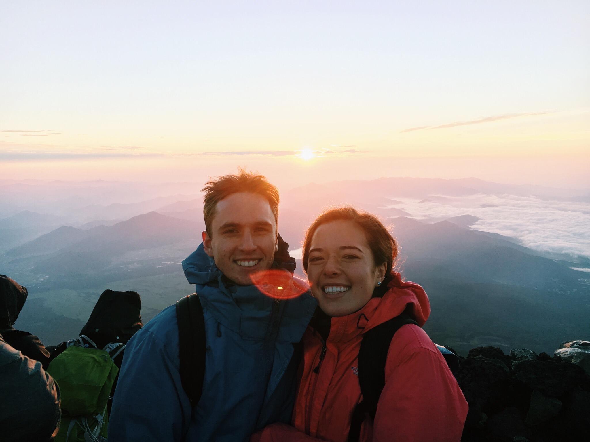Top of Mt. Fuji, Japan