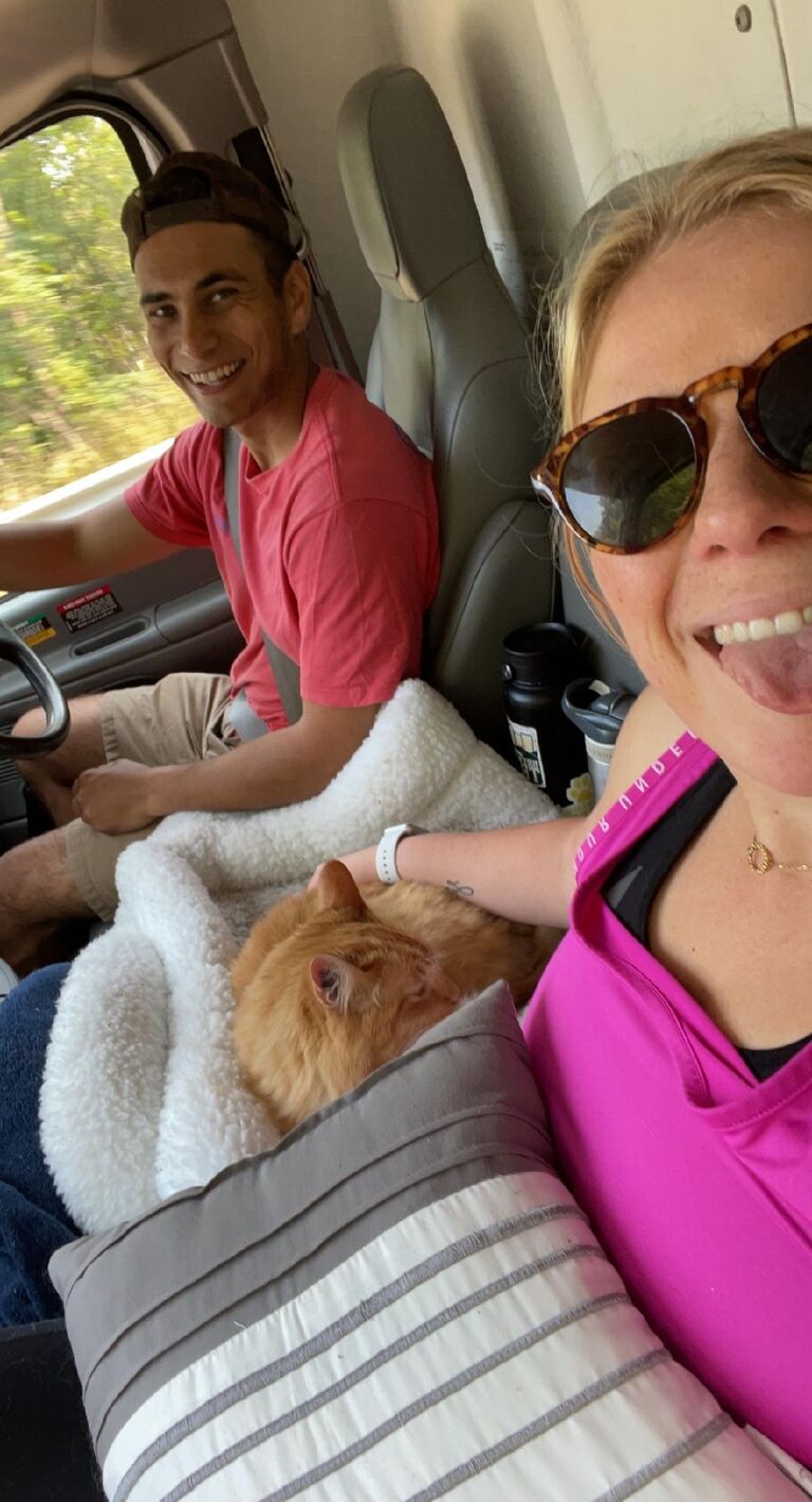 After another semester of vet school and weekend visits, Michael moved to Ohio. This felt like longest drive, in the loudest U-Haul ever! Hannah spent most of this summer in Blacksburg on clinical rotations but was lucky enough to be apart of this big move.