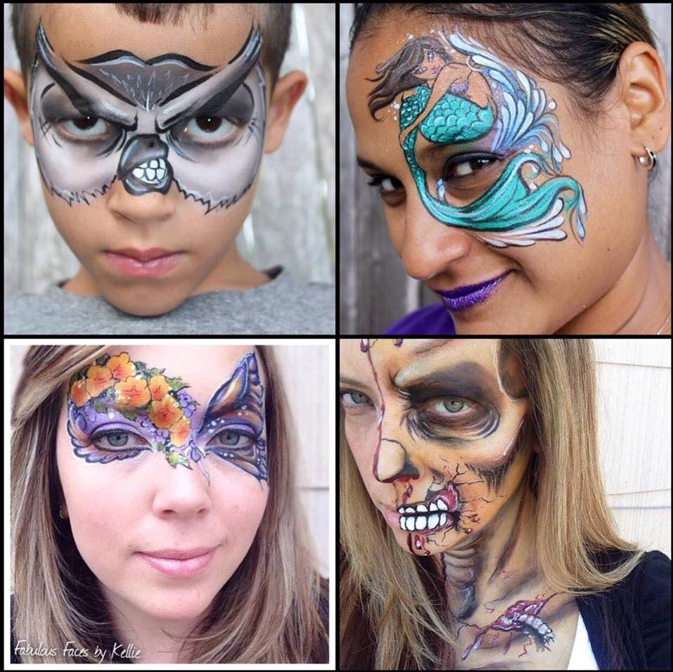face painting on environment