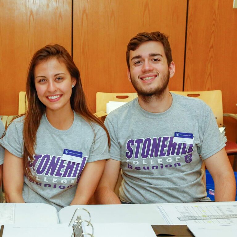 Stonehill Reunion - summer campus job