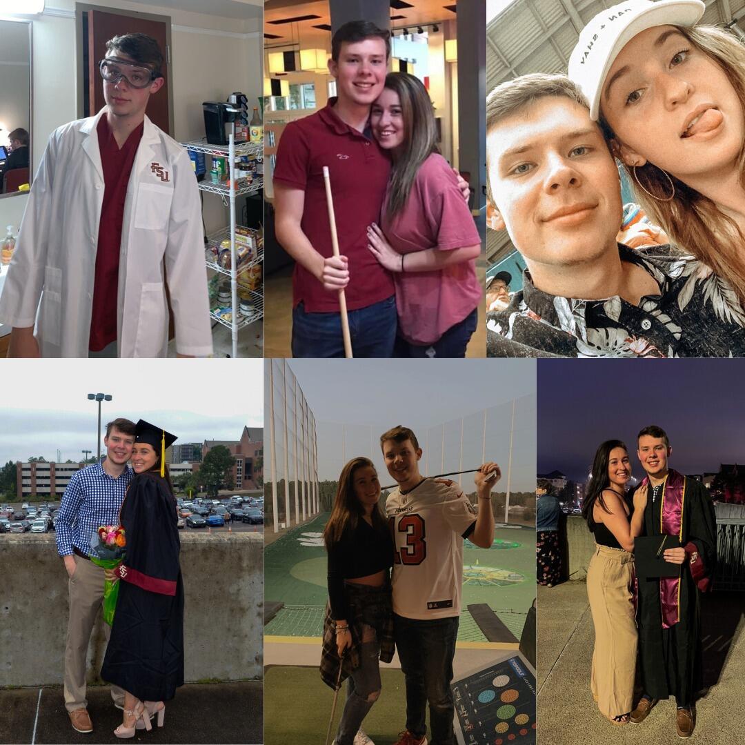 Their story began in 2019, on the campus of Florida State University. It all started in a chemistry class, where Tony first heard Becca’s name called during roll call. Not one to be shy, Tony took the opportunity to search for her on Facebook after class, having written her name down. That night, he messaged her, and from that moment on, they couldn’t stop talking. What began as a simple conversation quickly blossomed into something special.