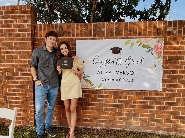 I graduated high school and started working full time at my dental office. I was happy to be out of school.