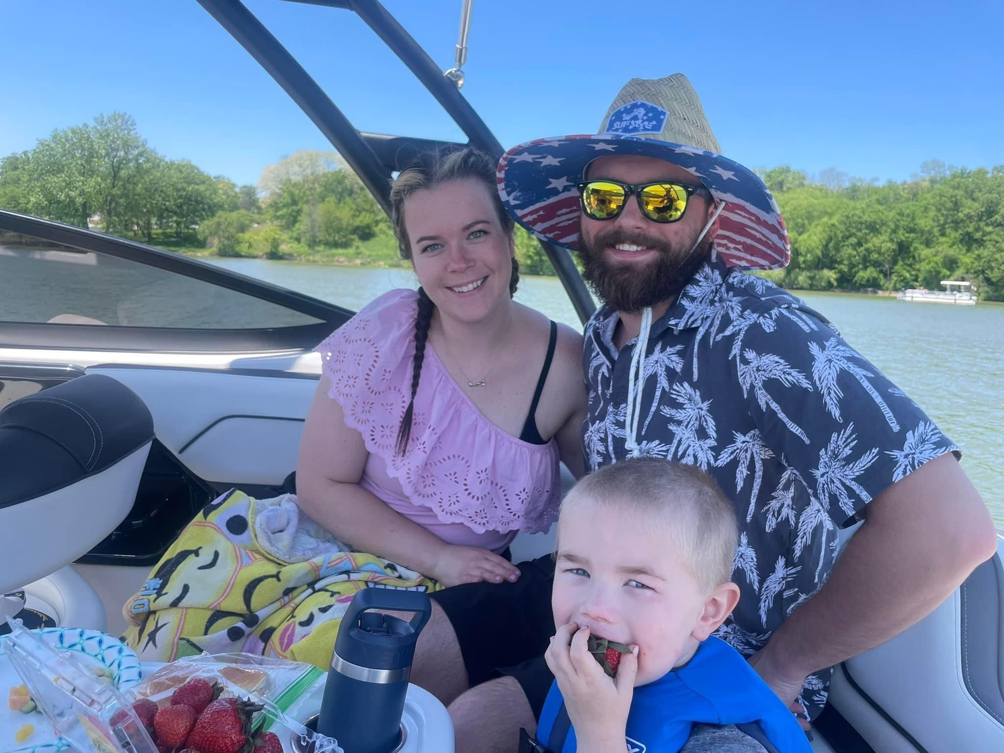More fun on the boat!