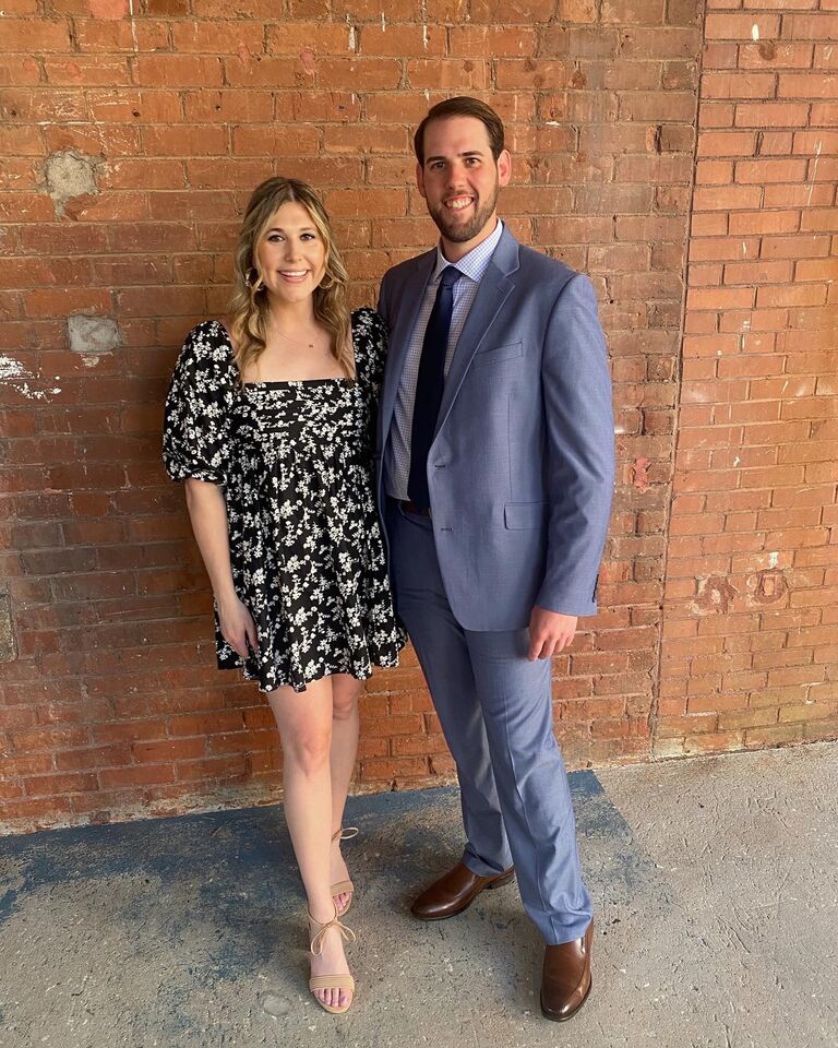 Our first wedding together! 
