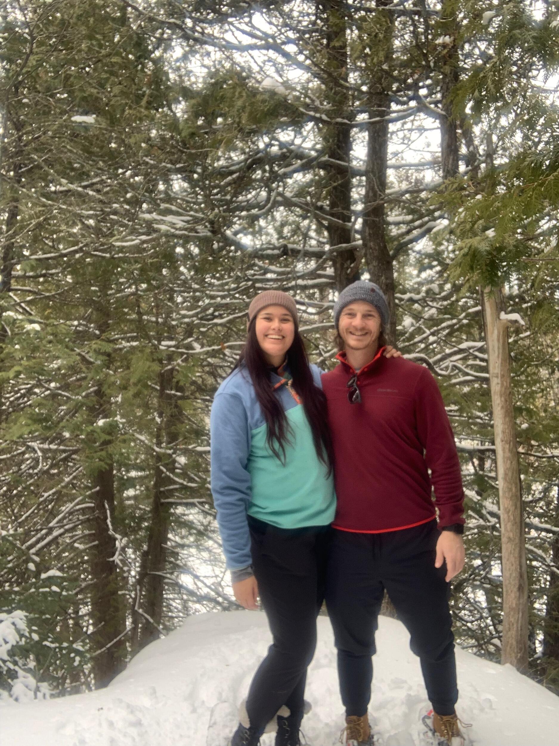 We took a winter getaway to the Peterborough area & explored Warsaw Caves. 