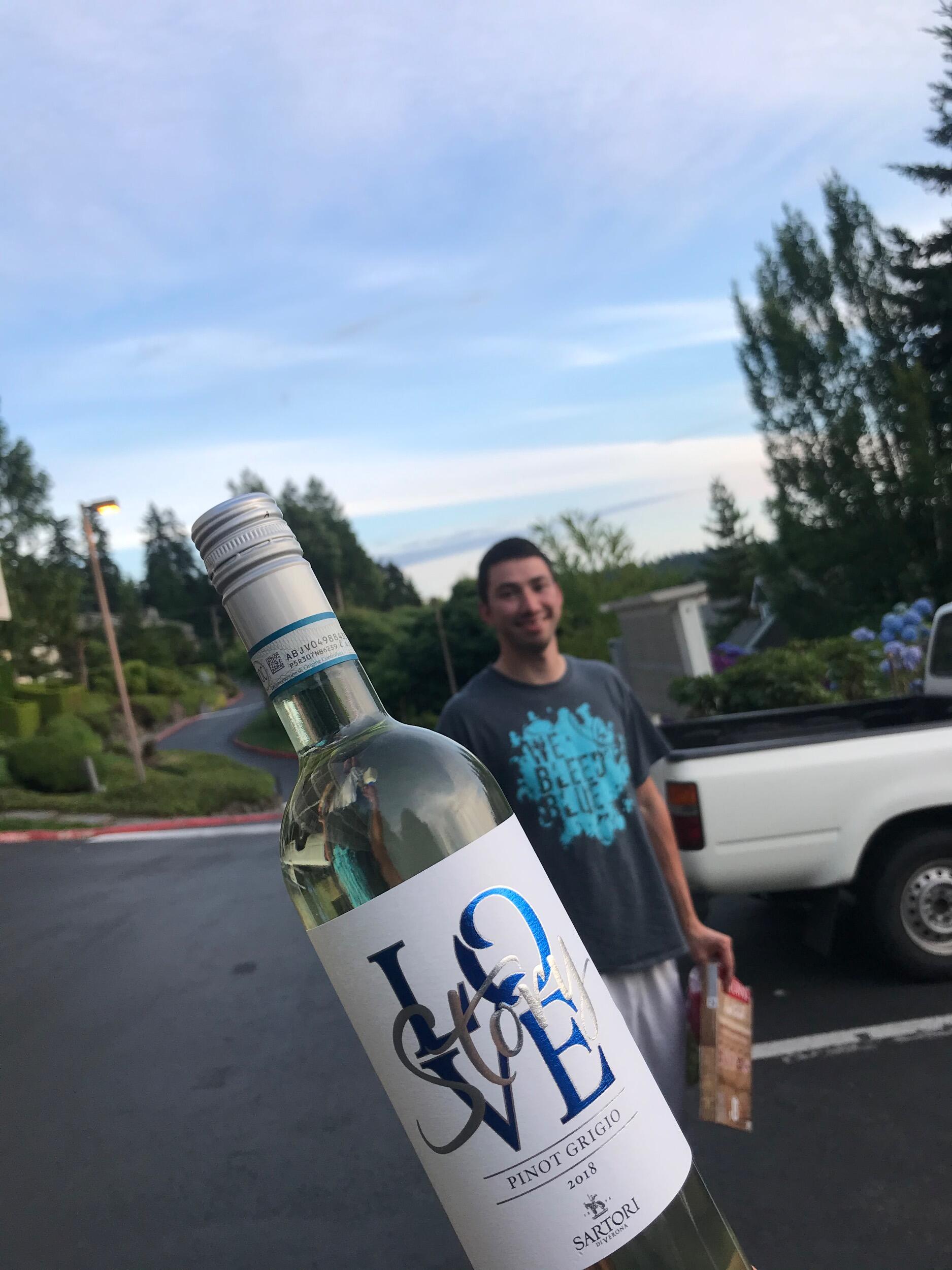 Covid hits- so naturally we decide to move in together, and move into our first apartment in Renton!