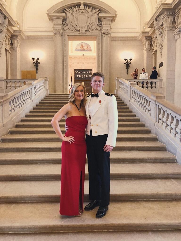 The Naval Academy Class of 2020's Ring Dance & the night Kevin and Amanda first met