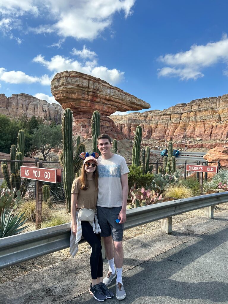 Disney, CA - 
Gab's 25th birthday trip with the Duvernays!