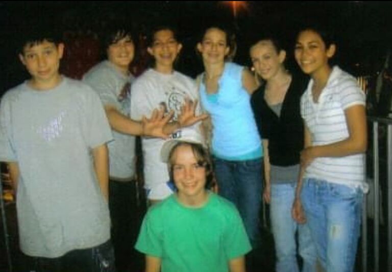 The day we MET!!! 

At the St. Mark carnival, a mutual friend introduced us in 7th grade! 