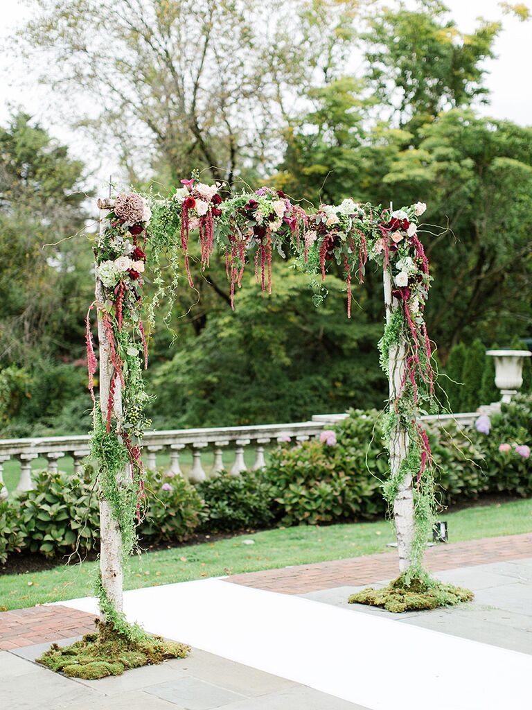 19 Ideas For An Outdoor Wedding Arbor